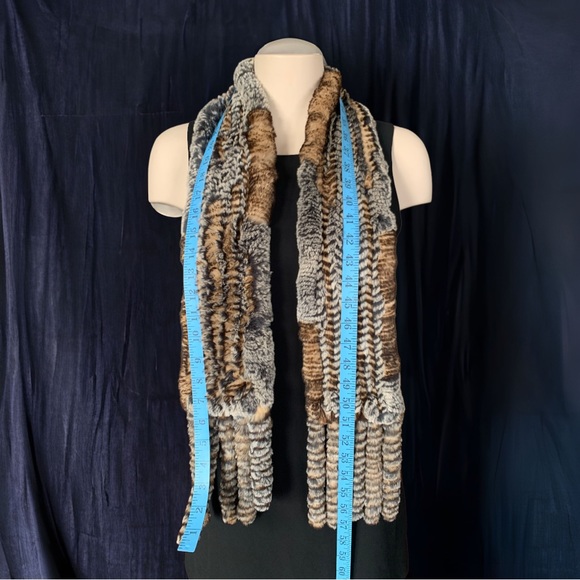 Vintage 100% Rabbit fur scarf - Picture 3 of 6